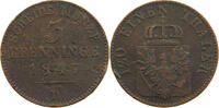 BRANDENBURG PREUSSEN 3 PFENNIG Friedrich Wilhelm IV. (1840-1861) -