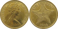 BAHAMAS CENT ELIZABETH II. (1952-2022) -