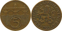 CZECHOSLOVAKIA 5 HALERU -