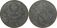 DENMARK 2 ÖRE CHRISTIAN X. (1912-1947) -