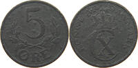 DENMARK 5 ÖRE CHRISTIAN X. (1912-1947) -
