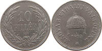 HAUS HABSBURG 10 FILLER Franz Joseph I. 1848-1916 -
