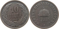 HAUS HABSBURG 10 FILLER Franz Joseph I. 1848-1916 -