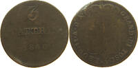 ITALY STATES TUSCANY 3 QUATTRINI -