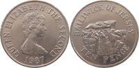 JERSEY 10 PENCE ELIZABETH II. (1952-2022) -