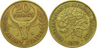 MADAGASCAR 20 FRANCS -
