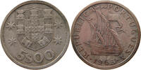 PORTUGAL 5 ESCUDOS -