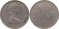 RHODESIA 3 PENCE ELIZABETH II. (1952-2022) -