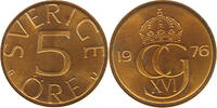 SWEDEN 5 ÖRE KARL XVI. GUSTAV 1973- -