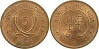 UGANDA 5 CENTS -