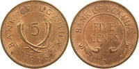 UGANDA 5 CENTS -