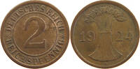 WEIMARER REPUBLIK 2 REICHSPFENNIG -