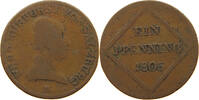 Salzburg Pfennig Kurfürst Erzherzog Ferdinand 1803 - 1806 -