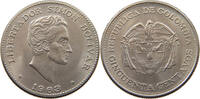COLOMBIA 50 CENTAVOS 1963 VZ 9,00 EUR  plus 5,99 EUR verzending