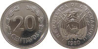 ECUADOR 20 CENTAVOS 1980 UNC 9,00 EUR  plus 5,99 EUR verzending