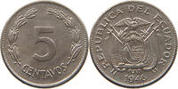 ECUADOR 5 CENTAVOS 1946 VZ 9,00 EUR  plus 5,99 EUR verzending