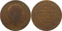 INDIA BRITISH 1/4 ANNA EDWARD VII. (1901 - 1910) -
