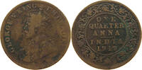 INDIA BRITISH 1/4 ANNA GEORGE V. (1910-1936) -