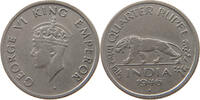 INDIA BRITISH 1/4 RUPEE GEORGE VI. (1936-1952) -