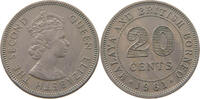 MALAYA AND BRITISH BORNEO 20 CENTS ELIZABETH II. (1952-2022) -