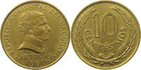 URUGUAY 10 CENTESIMOS 1960 VZ 5,00 EUR  plus 5,99 EUR verzending