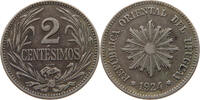 URUGUAY 2 CENTESIMOS 1924 SS 5,00 EUR  plus 5,99 EUR verzending