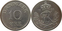 DENMARK 10 ÖRE FREDERIK IX. (1947-1972) RARE -