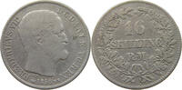16 SKILLING 1856 DENMARK FREDERIK VII. (1848-1863) S-SS