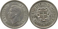 GREAT BRITAIN 3 PENCE GEORGE VI. (1936-1952) -
