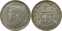 GREAT BRITAIN 6 PENCE GEORGE VI. (1936-1952) -