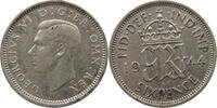 GREAT BRITAIN 6 PENCE GEORGE VI. (1936-1952) -