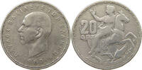 GREECE 20 DRACHMAI PAUL I. (1947-1964) -
