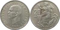 GREECE 20 DRACHMAI PAUL I. (1947-1964) -