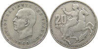 GREECE 20 DRACHMAI PAUL I. (1947-1964) -
