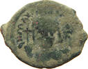 BYZANTINE EMPIRE 1/2 FOLLIS MAURICE TIBERIUS (582-602) -