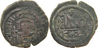 BYZANTINE EMPIRE FOLLIS MAURICE TIBERIUS (582-602) -