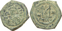 BYZANTINE EMPIRE FOLLIS MAURICE TIBERIUS (582-602) -