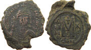 BYZANTINE EMPIRE FOLLIS MAURICE TIBERIUS (582-602) -