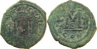 BYZANTINE EMPIRE FOLLIS MAURICE TIBERIUS (582-602) -
