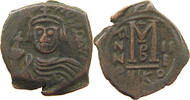 BYZANTINE EMPIRE FOLLIS MAURICE TIBERIUS (582-602) -