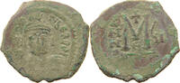 BYZANTINE EMPIRE FOLLIS MAURICE TIBERIUS (582-602) -