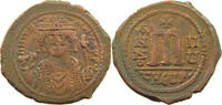 BYZANTINE EMPIRE FOLLIS MAURICE TIBERIUS (582-602) -