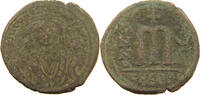 BYZANTINE EMPIRE FOLLIS MAURICE TIBERIUS (582-602) -