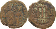 BYZANTINE EMPIRE FOLLIS PHOCAS (602-610) -