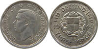 GREAT BRITAIN 3 PENCE GEORGE VI. (1936-1952) -