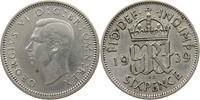 GREAT BRITAIN SIXPENCE GEORGE VI. (1936-1952) -