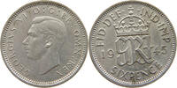 GREAT BRITAIN SIXPENCE GEORGE VI. (1936-1952) -
