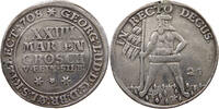 BRAUNSCHWEIG CALENBERG HANNOVER 24 MARIENGROSCHEN Georg Ludwig, 1698-1714 -