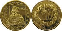 ANDORRA 10 CENTS ESSAI TRIAL PRUEBA PROBA -
