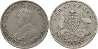 AUSTRALIA 3 PENCE GEORGE V. (1910-1936) -
